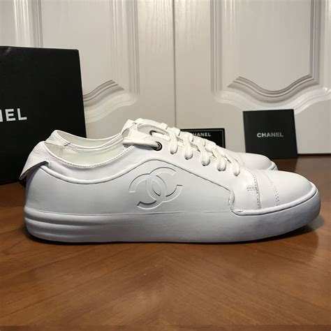 zapatillas chanel mujer blancas|zapatos tipo Chanel.